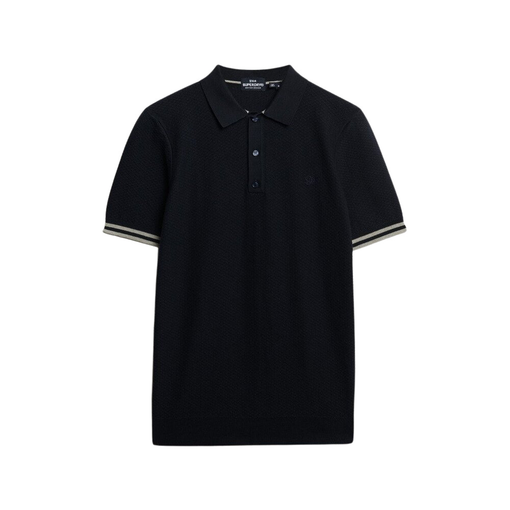 5063068719111 - Polo aus strukturierter Wolle Superdry