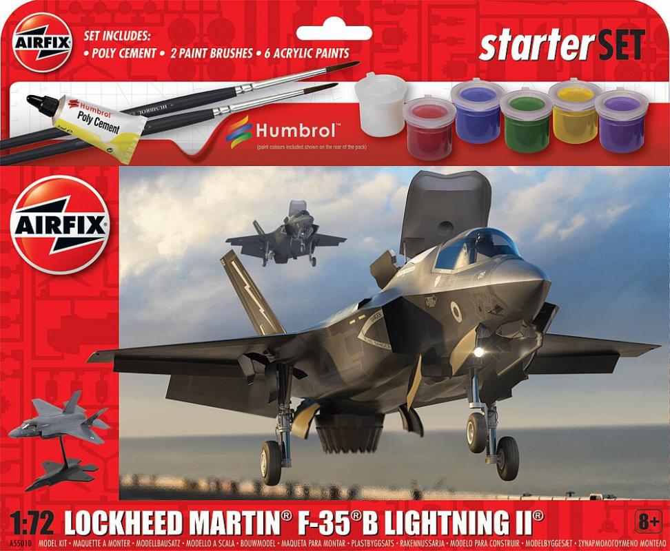 5063129000943 - Starter Set - Lockheed Martin F-35B Lightning II