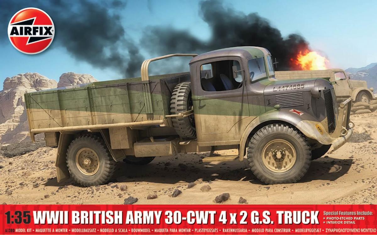 5063129001674 - WWII British Army 30-cwt 4x2 GS Truck