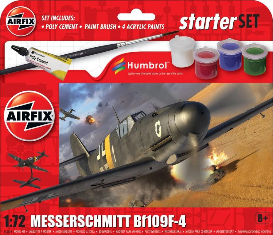 5063129020866 - Starter Set - Messerschmitt Bf 109F-4