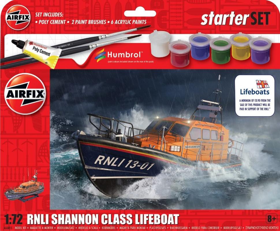 5063129028640 - Starter Set - RNLI Shannon Class Lifeboat