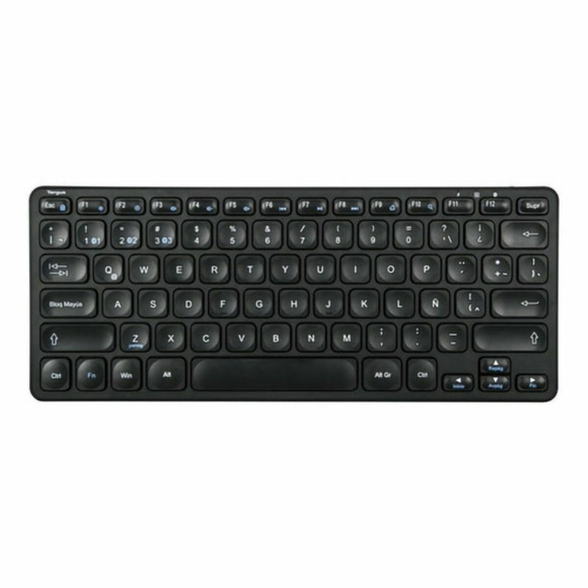 5063194002200 - Tastatur AKB862ES Schwarz Qwerty Spanisch