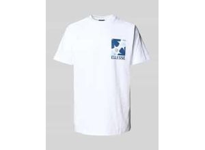 5063347466644 - T-Shirt mit Label-Print Modell IMPRONTA