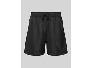 5063347467214 - Relaxed Fit Shorts mit Logo-Badge Modell EAMES