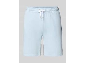 5063347560717 - Regular Fit Sweatshorts mit Logo-Badge Modell HARKAN 5063347560717 - Regular Fit Sweatshorts mit Logo-Badge Modell HARKAN