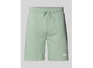 5063347562681 - Regular Fit Sweatshorts mit Label-Print Modell MOLLA