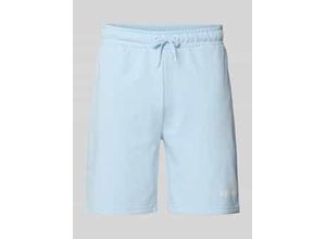 5063347562827 - Regular Fit Sweatshorts mit Label-Print Modell MOLLA