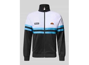 5063347645407 - Sweatjacke mit Label-Patch Modell RIMINI