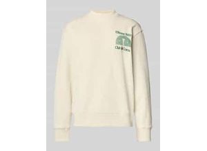5063347669250 - Sweatshirt mit Label-Stitching