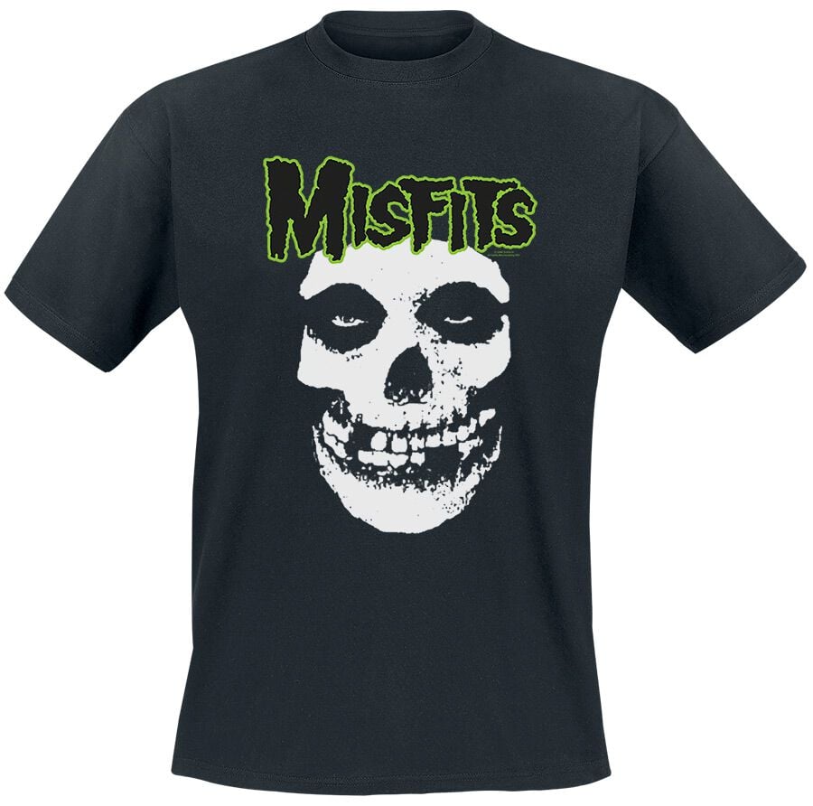 5063376186278 - Green Skull T-Shirt schwarz in S