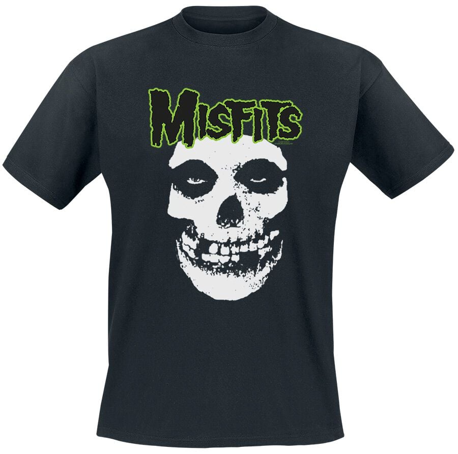 5063376186292 - Green Skull T-Shirt schwarz in L