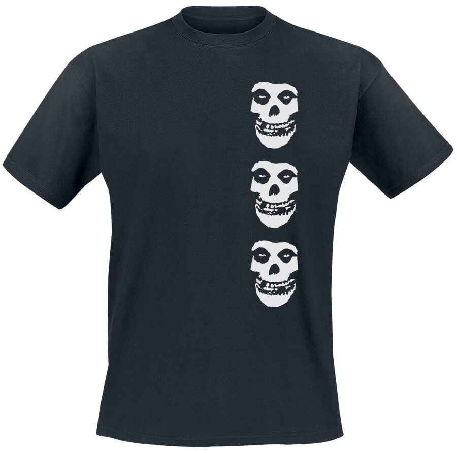 5063376186438 - Black Skull T-Shirt schwarz in S