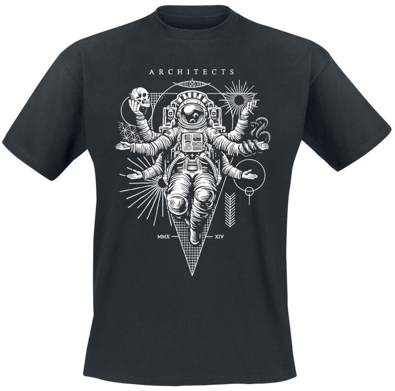 5063376528184 - Space God T-Shirt schwarz in S