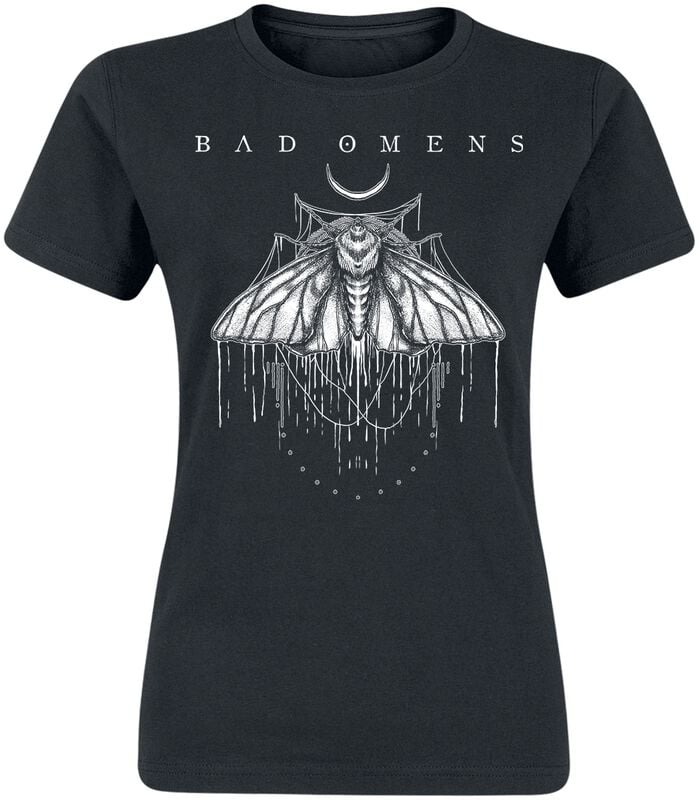 5063376984201 - Moth T-Shirt schwarz in M 5063376984201 - Moth T-Shirt schwarz in M
