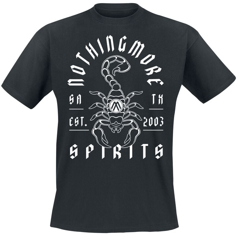 5063376997133 - Scorpion Spirits T-Shirt schwarz in S