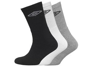 5063448012047 - Sportsocken 5er Pack - schwarz weiß grau Gr 39 42