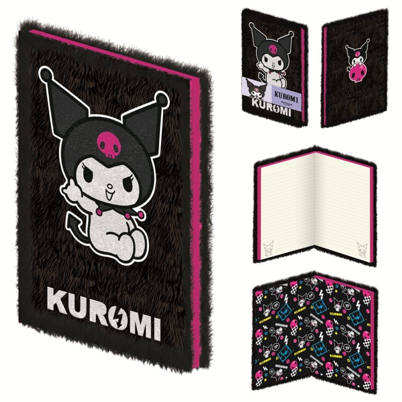 5063457028565 - Kuromi Notizbuch multicolor