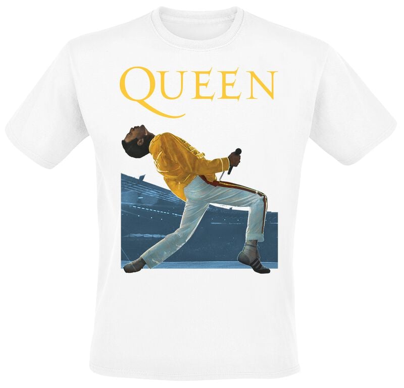 5063609332335 - Wembley Freddie T-Shirt weiß in XL