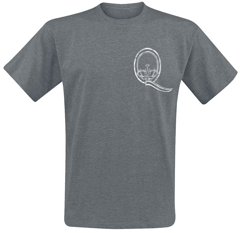5063609332373 - Crest T-Shirt grau meliert in S