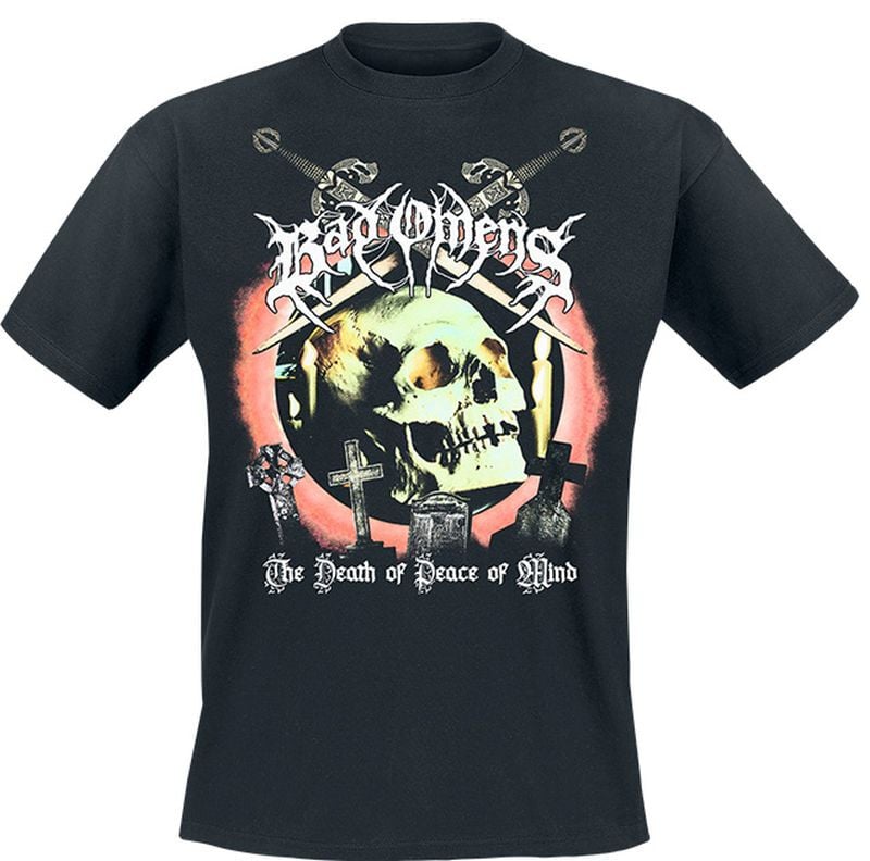 5063609337163 - The death of peace of mind T-Shirt schwarz in S 5063609337163 - The death of peace of mind T-Shirt schwarz in S