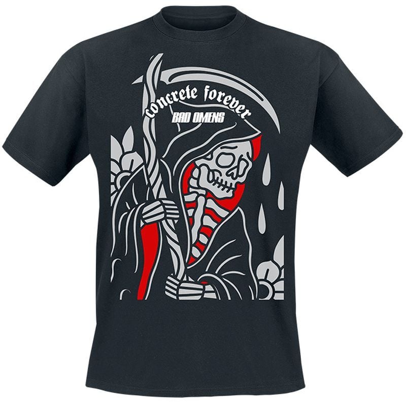 5063609338009 - Reaper Concrete Forever T-Shirt schwarz in S