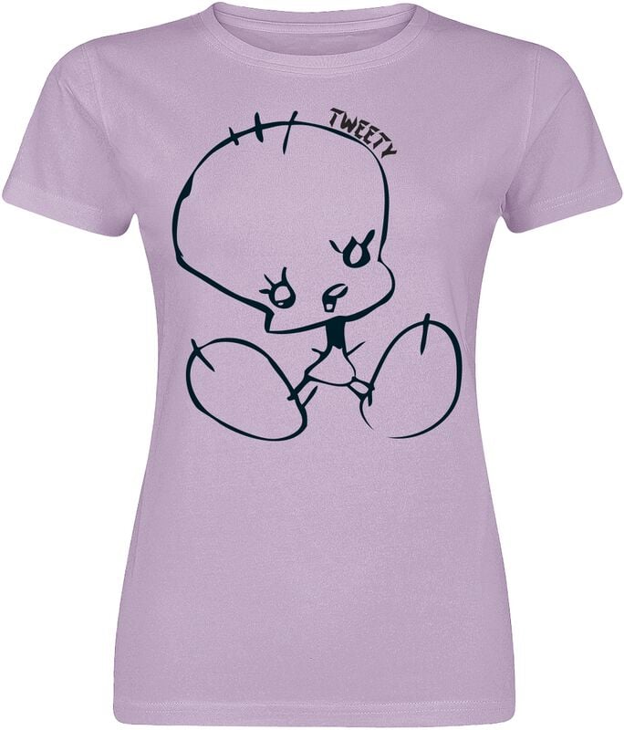 5063609338962 - Tweety - Doodle T-Shirt lila in M