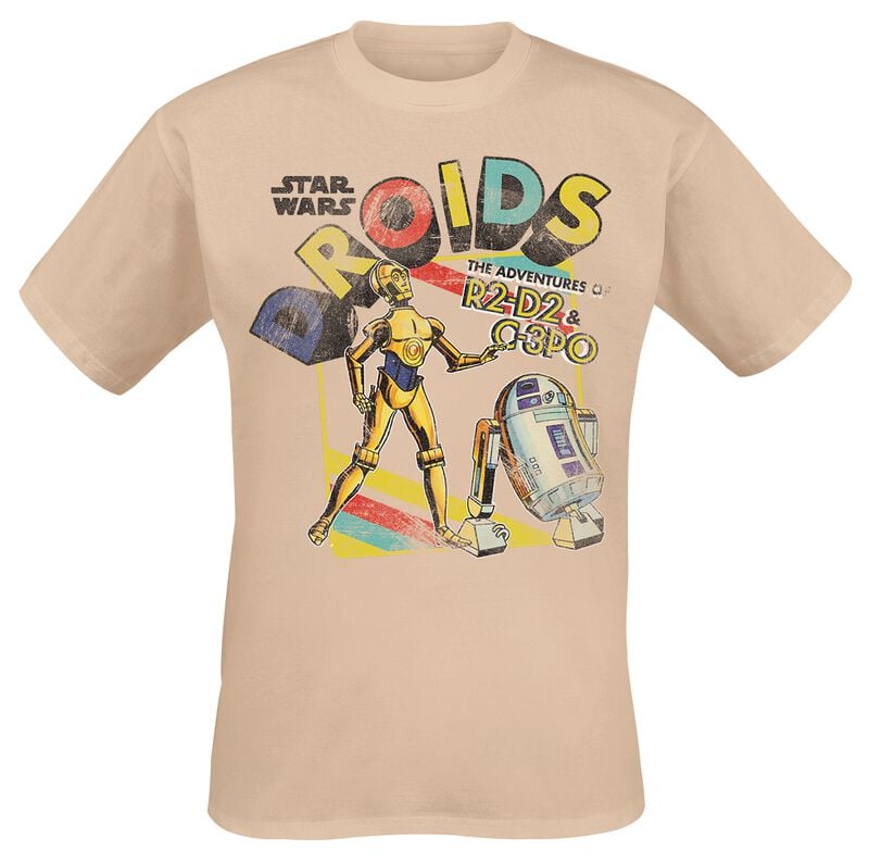 5063609339600 - Droids - The Adventure T-Shirt natur in L