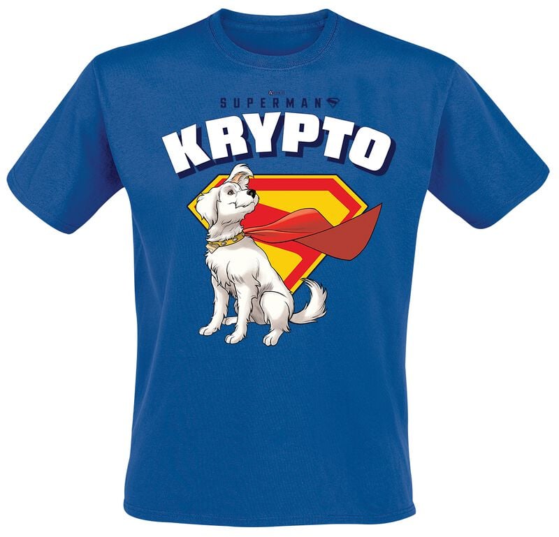 5063609530830 - 2025 - Krypto Cape Flowing T-Shirt blau in S