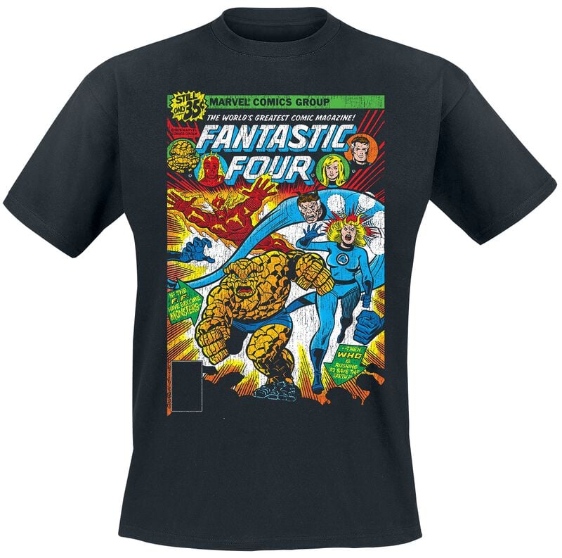 5063609550234 - The World Greatest Comic Magazine Cover T-Shirt schwarz in L