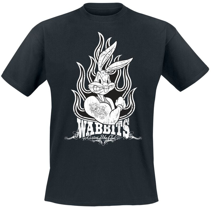 5063609569403 - Bugs Bunny - Wabbits T-Shirt schwarz in XL