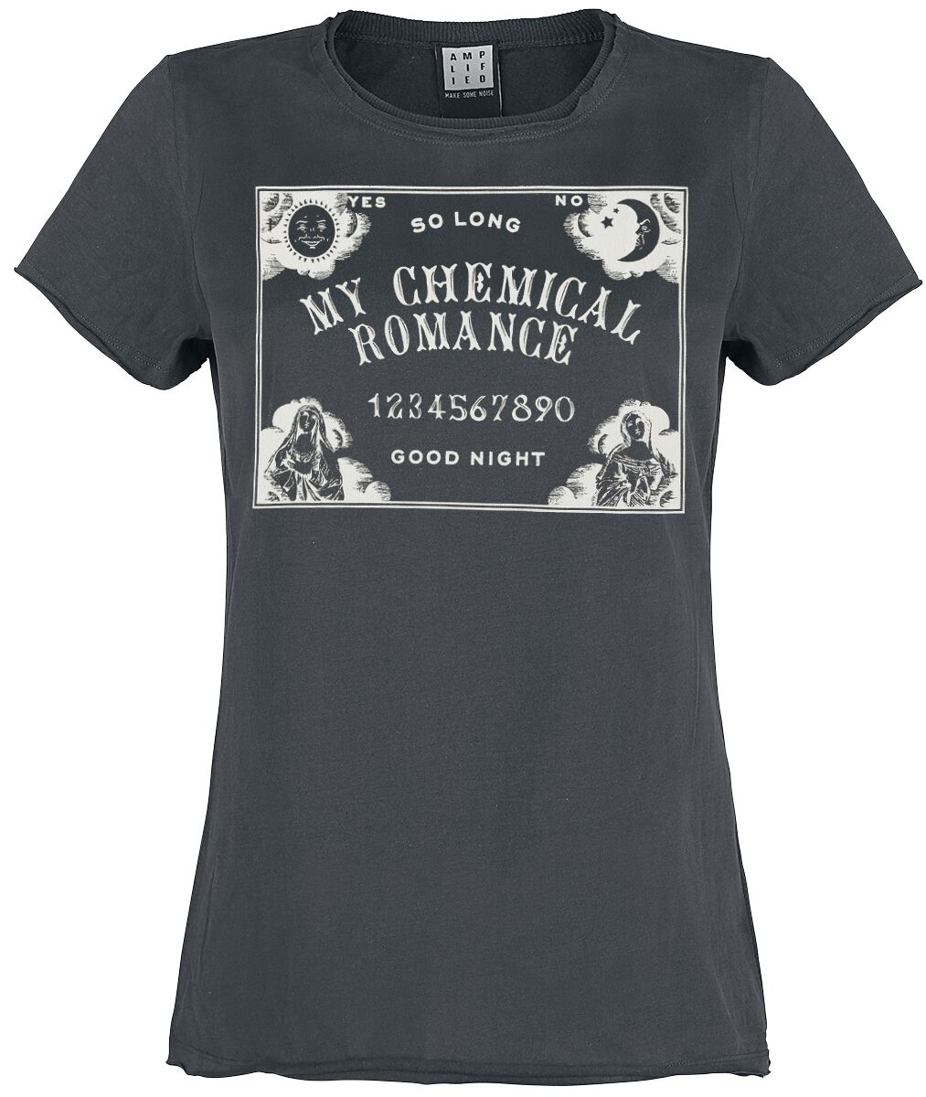 5063666024334 - Amplified Collection - Ouija T-Shirt charcoal in M