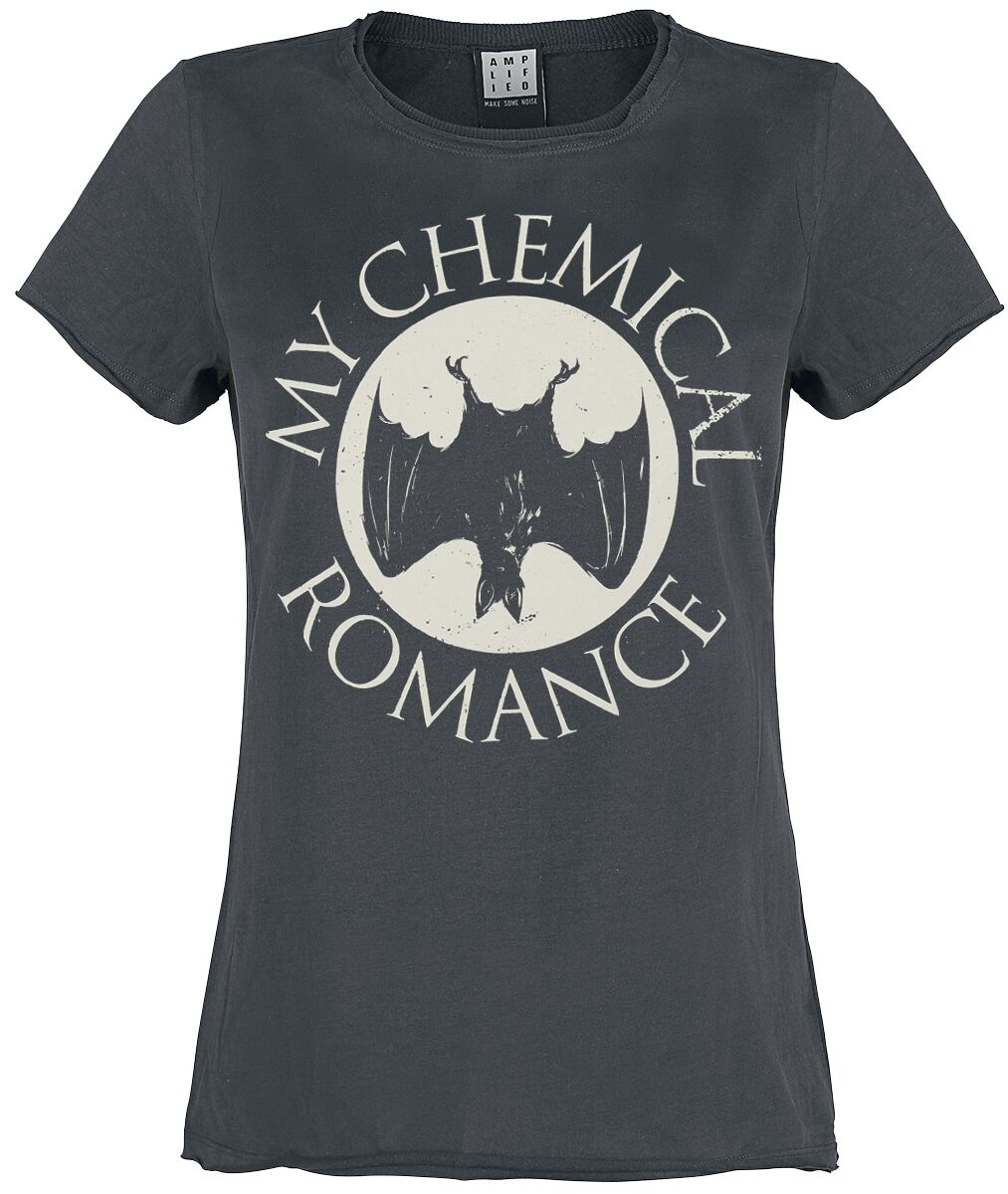 5063666024396 - Amplified Collection - Bat T-Shirt charcoal in M 5063666024396 - Amplified Collection - Bat T-Shirt charcoal in M