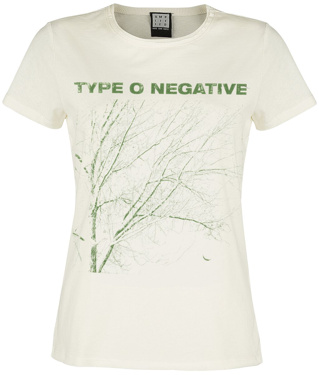 5063666024709 - Amplified Collection - Green Tree T-Shirt altweiß in L