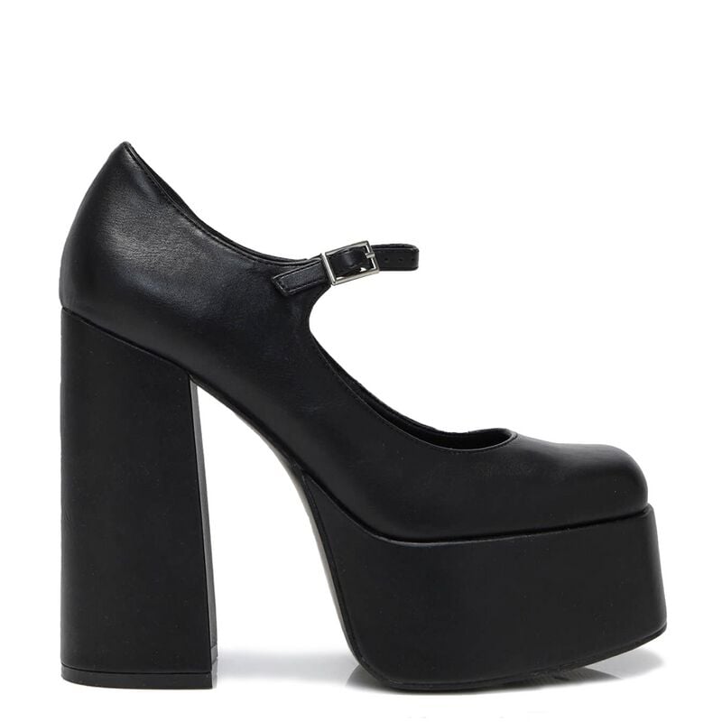 5065021990155 - Darkbloom Black Platform Heels High Heel schwarz in EU37 5065021990155 - Darkbloom Black Platform Heels High Heel schwarz in EU37