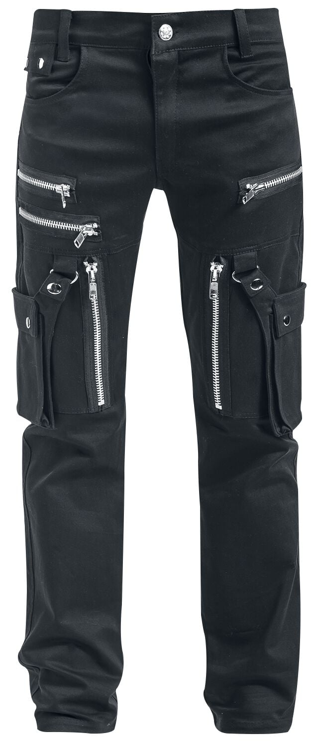 5081944388473 - Andre Pants Stoffhose schwarz in W36L34