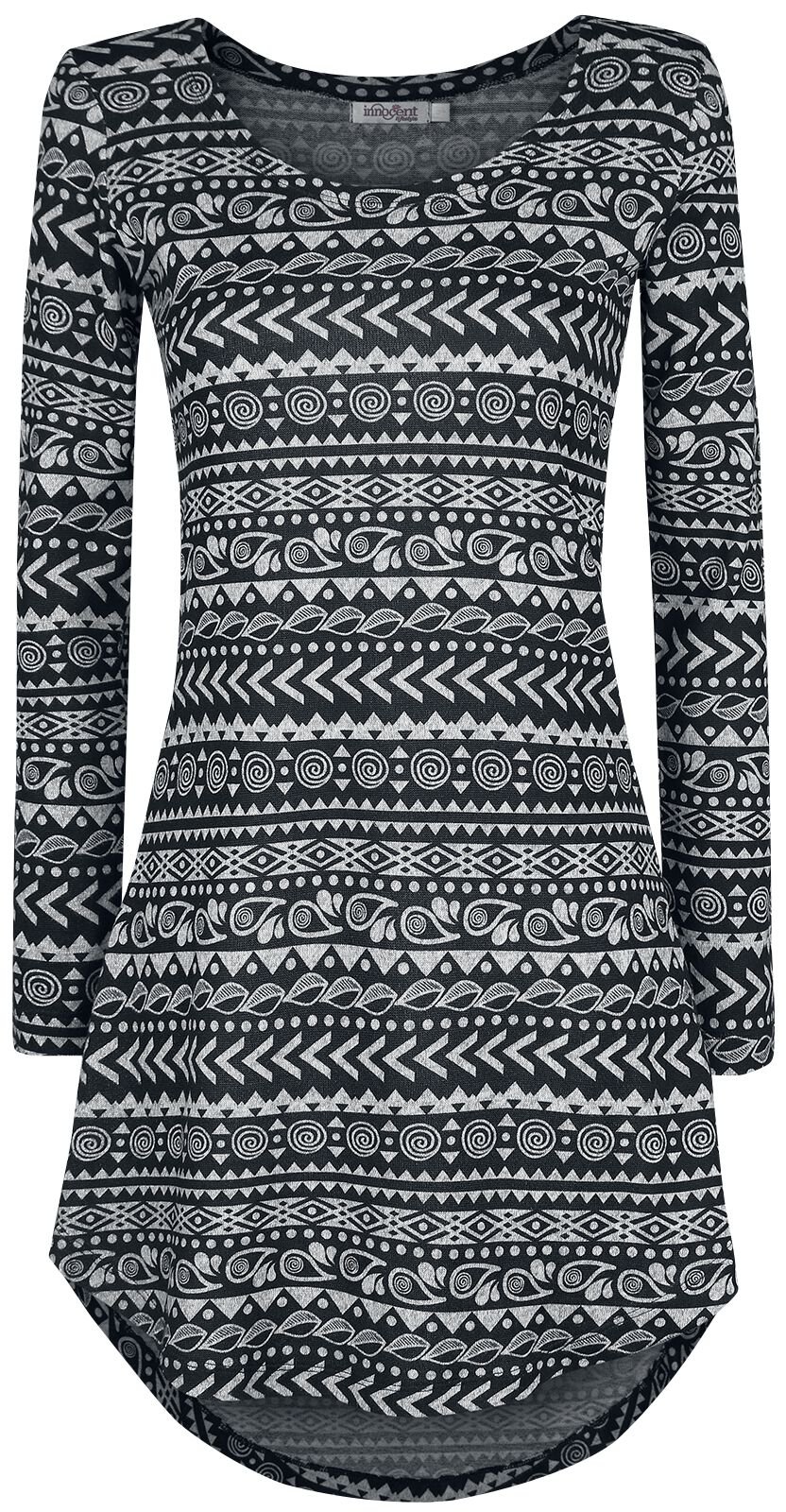 5081944395617 - Innocent Winter Dress Kurzes Kleid grau schwarz in L 5081944395617 - Innocent Winter Dress Kurzes Kleid grau schwarz in L
