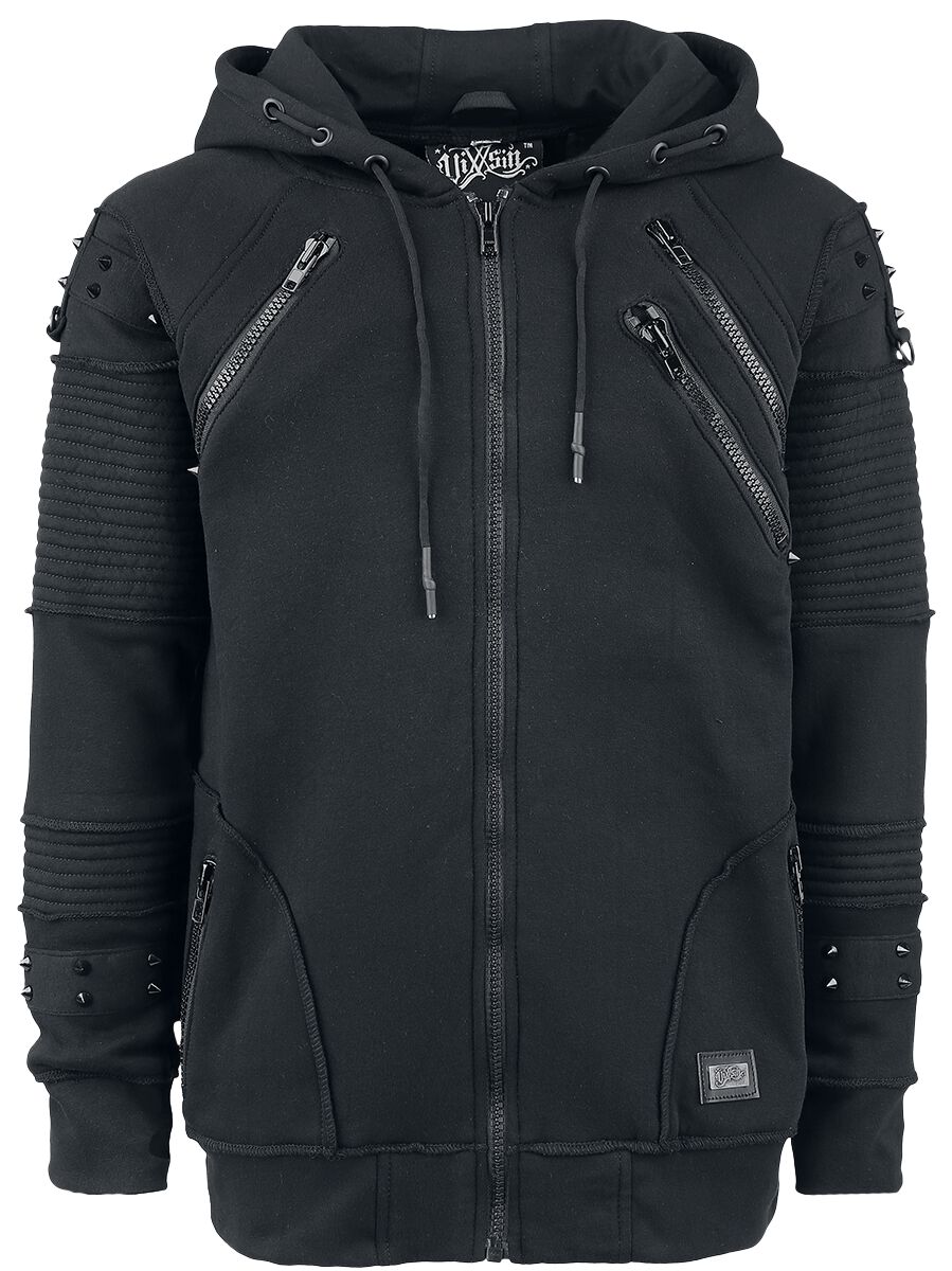 5081944395785 - Black Chrome Hood Kapuzenjacke schwarz in XXL