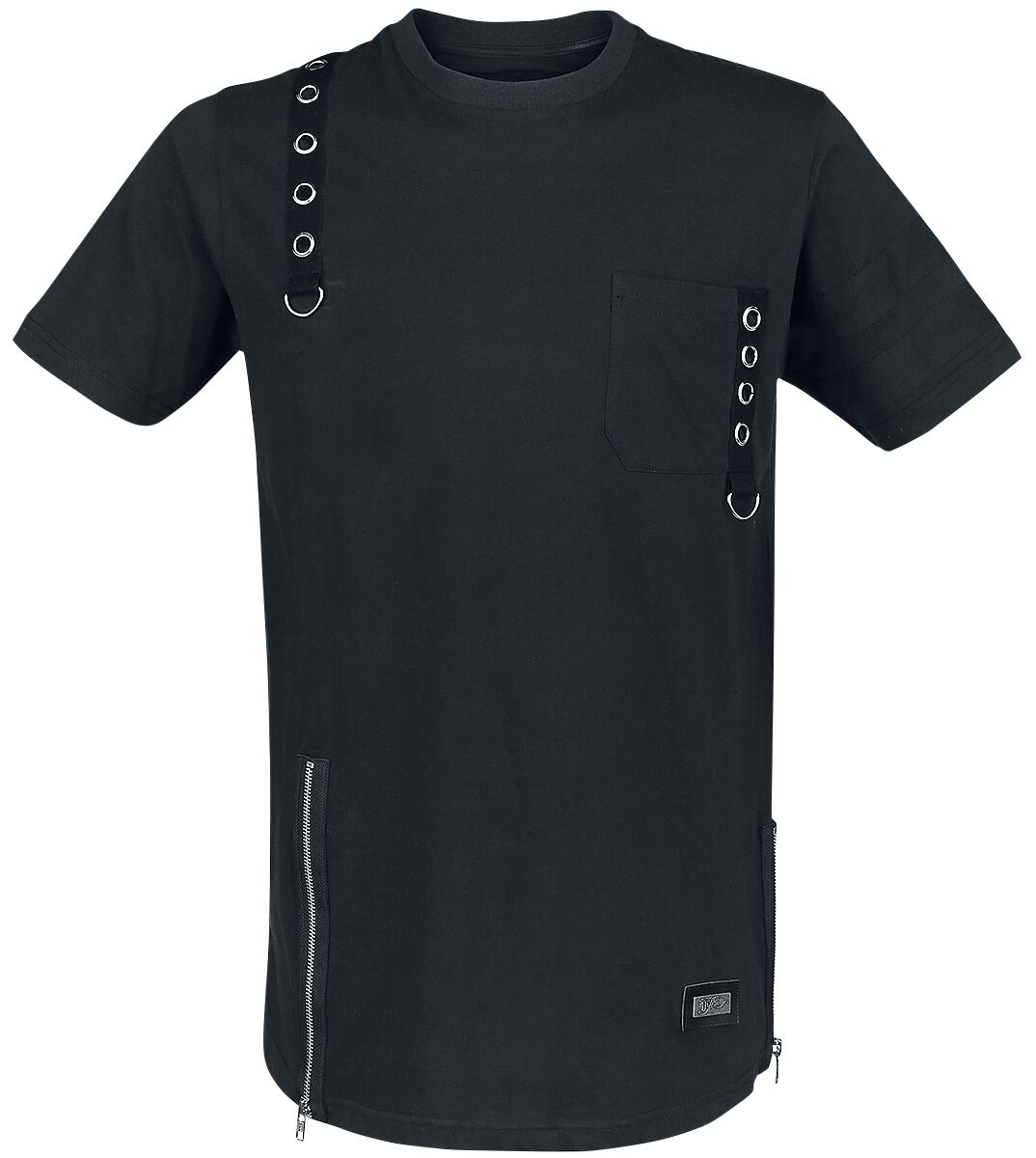 5081944407556 - Jash Top T-Shirt schwarz in S 5081944407556 - Jash Top T-Shirt schwarz in S