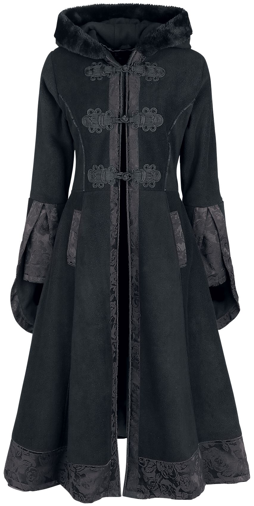 5081944420821 - Luella Coat Mantel schwarz in L