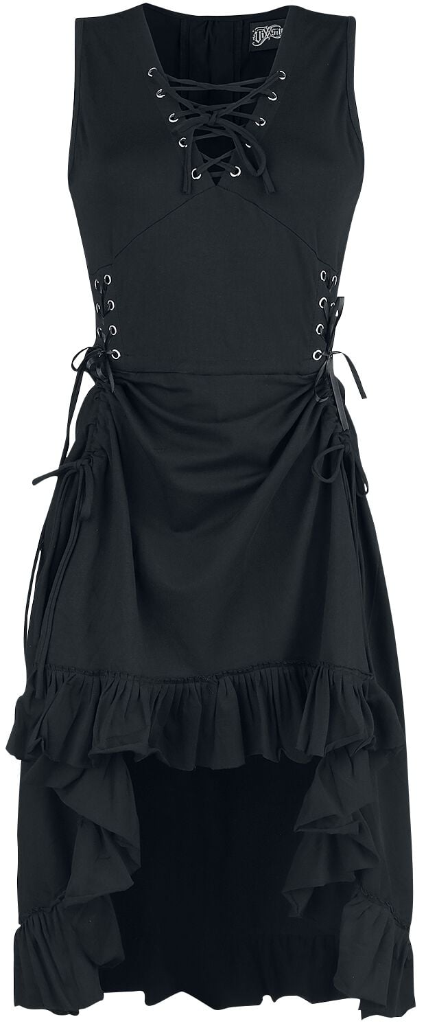5081944469196 - Soleil Dress Mittellanges Kleid schwarz in 3XL 5081944469196 - Soleil Dress Mittellanges Kleid schwarz in 3XL