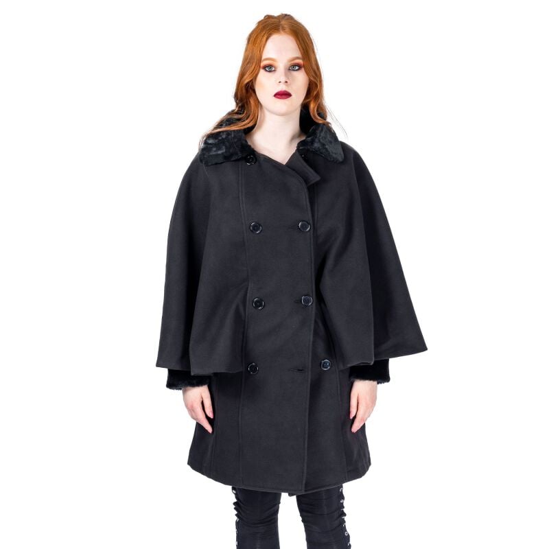 5081944494846 - Joilette Coat Mantel schwarz in M