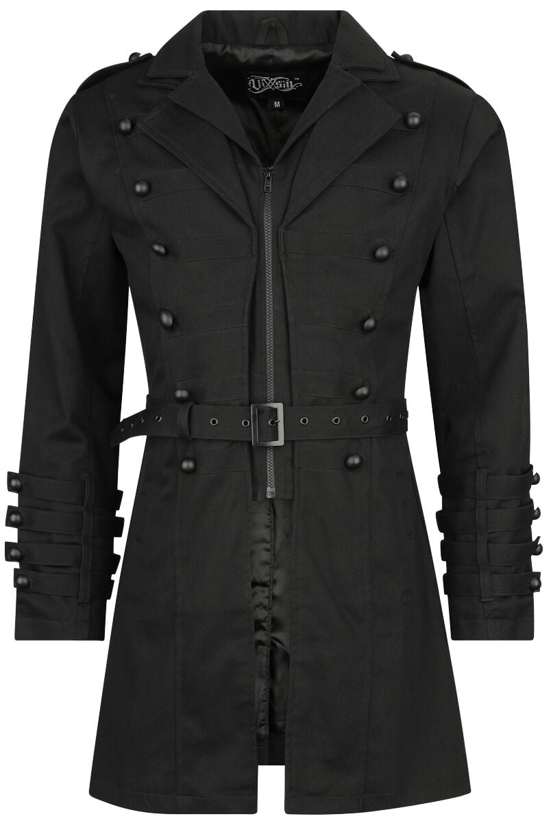 5081944495027 - Lazarus Jacket Militärmantel schwarz in M