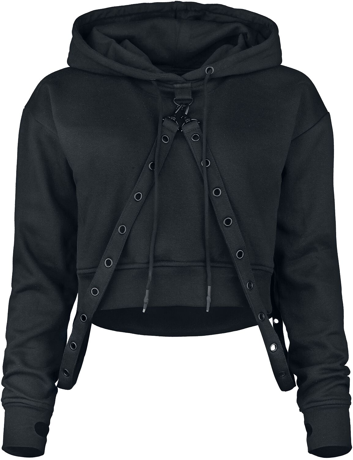 5081944510423 - Kyda Hood Kapuzenpullover schwarz in S