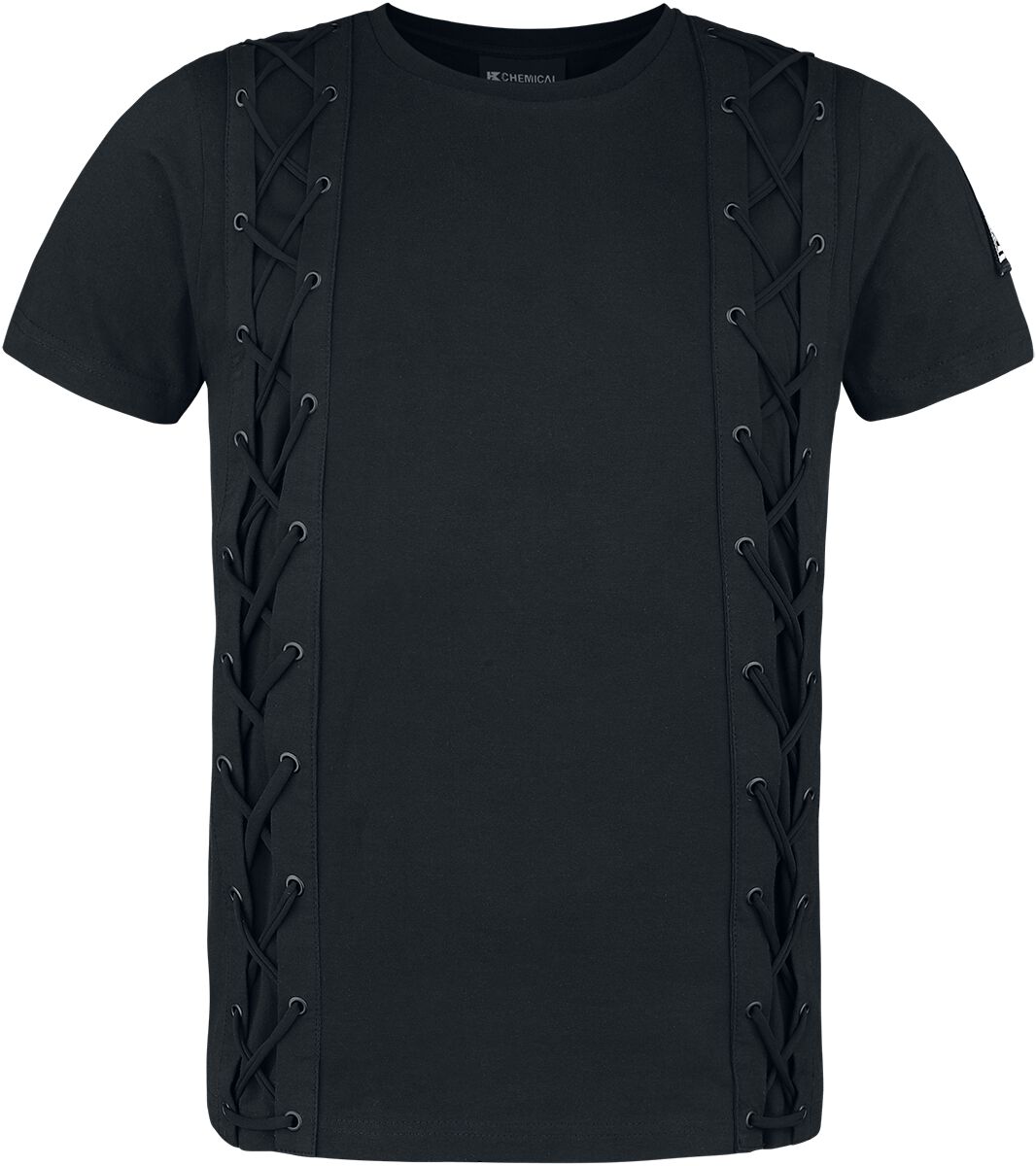 5081944514049 - Gunner Top Mens Black T-Shirt schwarz in M