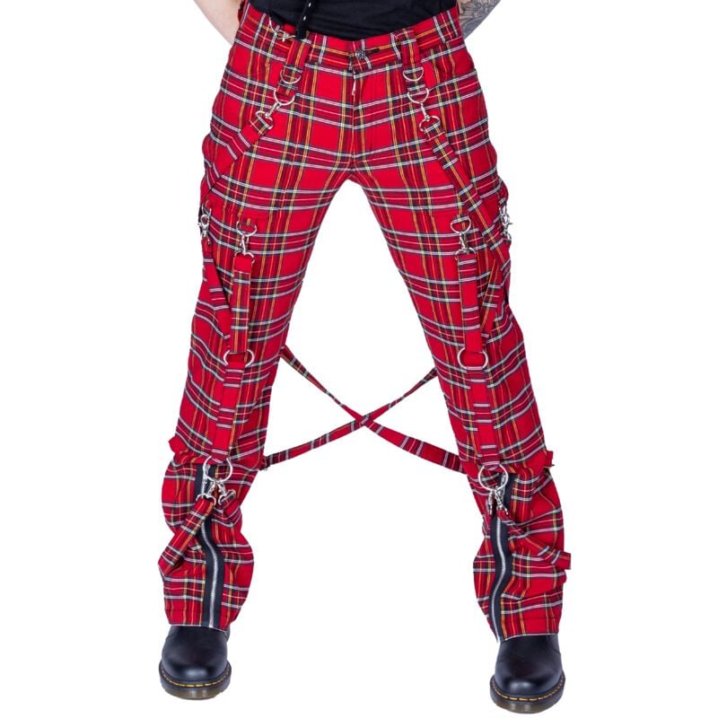 5081944515169 - MIDAS PANTS MENS BLACK Stoffhose rot in W36L34 5081944515169 - MIDAS PANTS MENS BLACK Stoffhose rot in W36L34