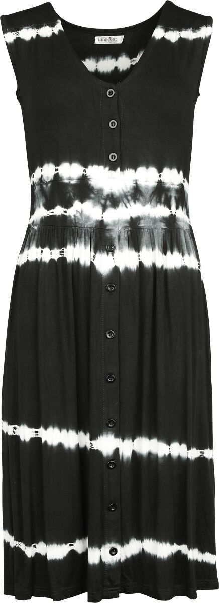 5081944520378 - Innocent Ione Dress Kurzes Kleid schwarz weiß in XS