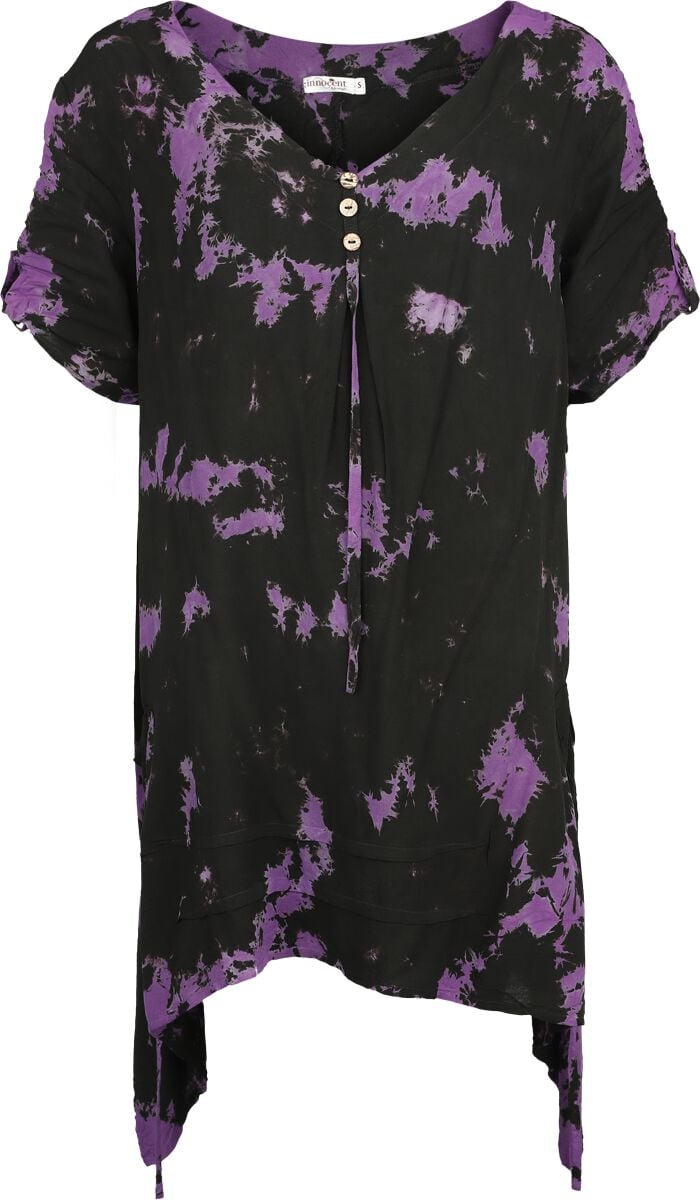 5081944527179 - Innocent Jacinta Top T-Shirt lila schwarz in XXL 5081944527179 - Innocent Jacinta Top T-Shirt lila schwarz in XXL