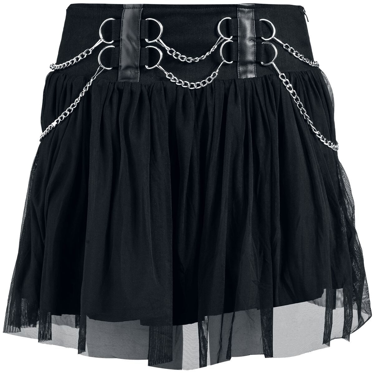 5081944534276 - Tania skirt Kurzer Rock schwarz in S