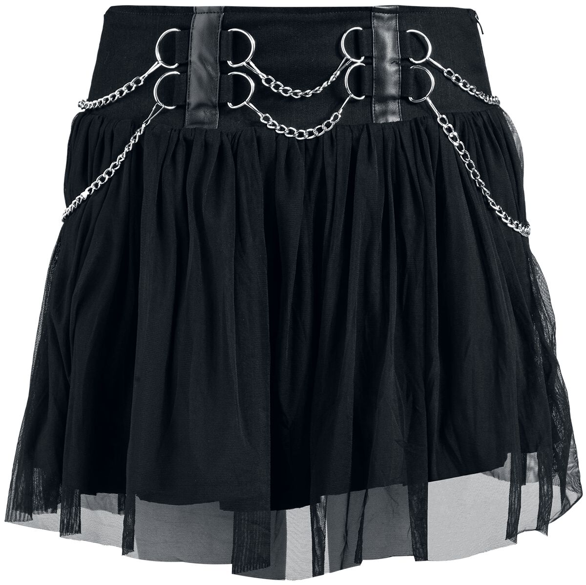 5081944534283 - Tania skirt Kurzer Rock schwarz in M