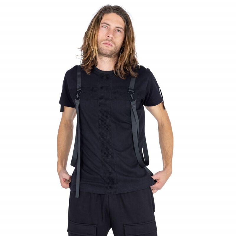 5081944540772 - APOLLO TOP MENS BLACK T-Shirt schwarz in XXL